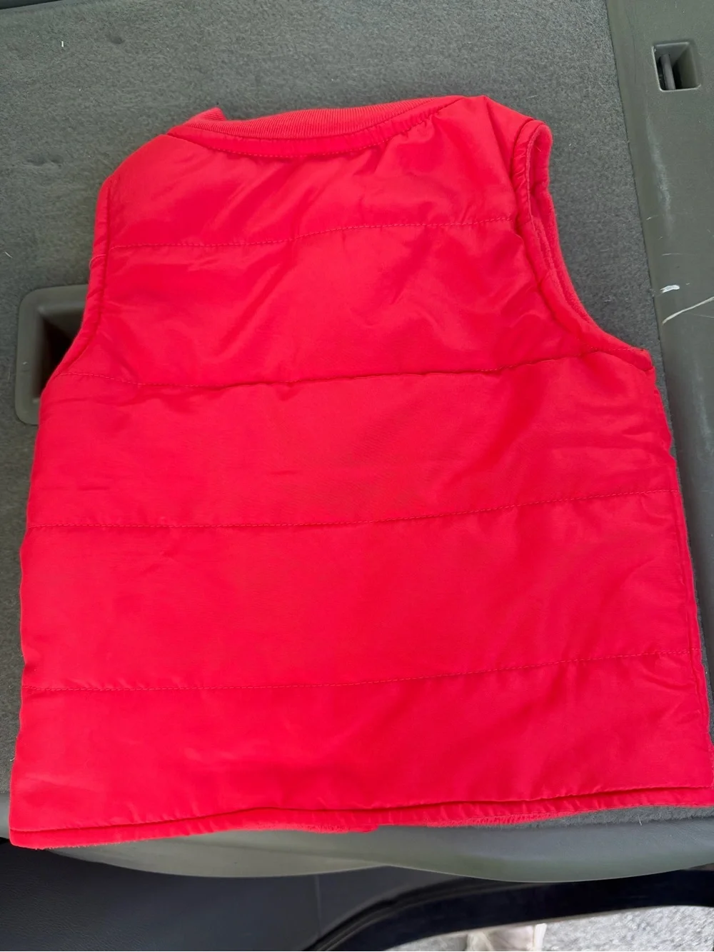 Carter's Bright Red Quilted Toddler Vest